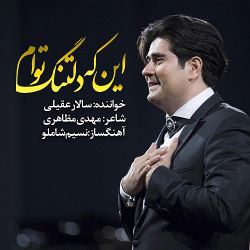 Cover artwork for Inke Deltange Toam by Salar Aghili
